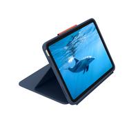 Logitech Rugged Combo 4 QWERTY Anglais britannique Smart Connector Bleu