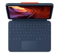 Logitech Rugged Combo 4 Touch - Clavier et étui - avec trackpad - Apple Smart connector - QWERTY - R.-U. - bleu classique - pour Apple 10.9-inch iPad (10ème génération)