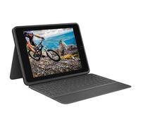 Logitech Rugged Folio - Clavier et étui - Apple Smart connector - AZERTY - Français - graphite - pour Apple 10.9-inch iPad (10ème génération); iPad A16 Wi-Fi, A16 Wi-Fi + Cellular