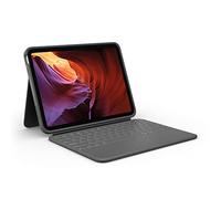 Logitech Rugged Folio pour iPad (10e génération) Étui Clavier de Protection avec Logiciel Smart Connector et Clavier Durable résistant aux éclaboussures - US International Layout