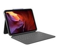 Logitech Rugged Folio QWERTY Italien Smart Connector Graphite