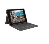 Logitech Rugged Folio - Tastatur Und Folioh?lle - Apple Smart Connector - Qwerty - Nordisch (d?nisch/finnisch/norwegisch/schwedisch) - Graphite - F?r