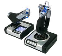 Logitech Saitek Pro Flight X52 Flight System - manette de jeu et régulateur de gaz - filaire