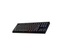 Clavier gamer - Sans fil - Logitech G - G515 TKL Lightspeed - AZERTY - Mécanique linéaire - Rétroéclairé - Noir