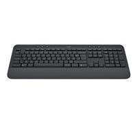 Logitech - Clavier sans fil Signature K650 - AZERTY - Ergonomique avec repose-poignets - Graphite