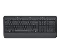 Logitech Signature K650,Clavier sans fil Ergonomique Entier avec Repose-Poignets, AZERTY Belge - Gris