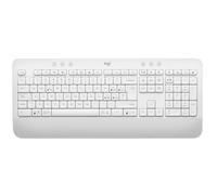 Logitech Signature K650,Clavier sans fil Ergonomique Entier avec Repose-Poignets, QWERTY Italien - Blanc