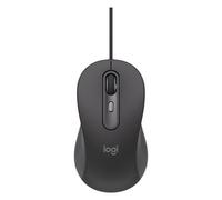 Logitech Signature Wired M520 for Business, souris filaire optique, USB-C prêt à l’emploi, Windows/Mac/Chrome/PC/ordinateurs portables - Graphite