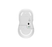 Logitech Signature M650 L for Business Blanc - Souris Optique 4000 DPI RF sans fil + Bluetooth, 5 Boutons, Pile AA 24 mois, Windows/macOS/Linux/Android/iOS