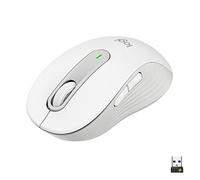 Logitech Signature M650 L for Business, Souris sans Fil pour Les Mains de Grande Taille, Logi Bolt, Bluetooth, SmartWheel - Blanc