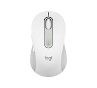 LOGITECH Signature M650 L LEFT Mouse large size left-handed optical 5 buttons wireless Bluetooth 2.4 GHz OFF-WHITE