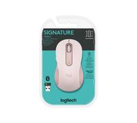 LOGITECH Signature M650 L Mouse large size optical 5 buttons wireless Bluetooth 2.4 GHz Bolt USB receiver rose