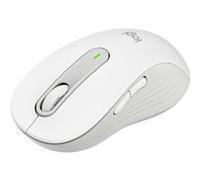 Logitech Signature M650 L pour les entreprises - souris - 2.4 GHz, Bluetooth - blanc cassé