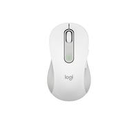 Logitech Signature M650 L Souris Optique 4000 DPI sans fil RF + Bluetooth 5 Boutons Blanc - Compatible Windows/macOS/Linux/Android/iPadOS