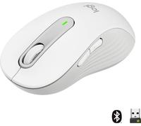 Logitech Signature M650 L Souris radio, Bluetooth Taille: L optique blanc 5 Boutons 4000 dpi