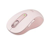 Logitech Signature M650 L Souris sans Fil Grande Taille, pour Mains Larges, Clics Silencieux, Boutons de Côtés Programmables, Bluetooth, Multi Appareils Compatible - Rose