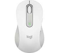 Logitech Signature M650 Souris optique sans fil 10 m Bluetooth Blanc cassé USB 4000 dpi Molette de défilement 5 bouton(s) programmable Grande taille de main/paume pour gaucher 1 pile AA S