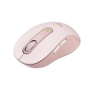 Logitech Souris sans fil Signature M650 – Bluetooth, clics silencieux, pile 2 ans – Rose