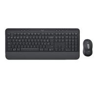 Logitech Signature MK650 Combo for Business - Ensemble clavier et souris - sans fil - Bluetooth LE - QWERTY - Espagnol - graphite