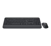 Logitech Signature MK650 Combo for Business - Ensemble clavier et souris - sans fil - Bluetooth LE - QWERTY - Tchèque/Slovaque - graphite