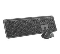 Signature Slim Combo MK950 - Ensemble clavier et souris - 100% - full size - sans fil - Bluetooth 5.1 LE - QWERTY - International US - graphite