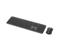 Logitech Clavier et souris sans fil MK950 Signature Slim AZERTY FR 3 appareils Graphite