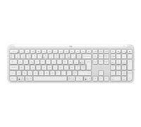 Logitech Signature Slim K950 - clavier - 100% full size - AZERTY - Français - blanc cassé Périphérique d'entrée