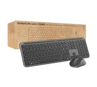 Logitech Signature Slim Combo MK950 for Business - ensemble clavier et souris - 100% full size - AZERTY - Français - graphite Périphérique d'entrée