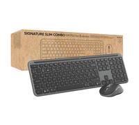Logitech Signature Slim MK950 for Business Wireless Keyboard and Mouse Combo, Qu