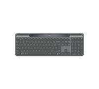 Logitech Clavier sans fil Signature Slim Solar+ K980 – Solaire Bluetooth AZERTY Graphite