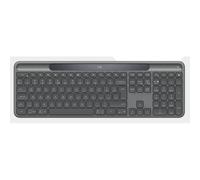 Logitech Clavier sans fil Signature Slim Solar+ K980 – Solaire Bluetooth AZERTY Graphite