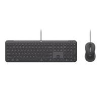 Logitech Signature Slim Wired Combo MK625 for Business - Ensemble clavier et souris - full size - USB-C - QWERTY - R.-U. G