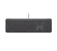 Logitech Signature Slim Wired K620 For Business clavier Universel USB AZERTY Français Graphite