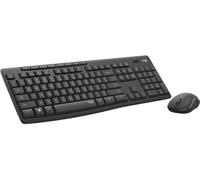 Logitech Combo clavier et souris MK295 silencieux sans fil USB QWERTY anglais Graphite