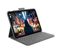 Logitech Slim Folio, AZERTY, Français, 1,8 cm, 1 mm, Apple, {loc-value} 920-011425