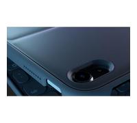 Logitech Slim Folio Clavier et Coque pour iPad 10e génération, Oxford Gray, QWERTZ allemand
