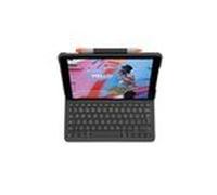 Logitech slim folio - clavier et étui - français - graphite périphériq