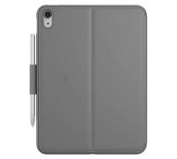 Logitech Slim Folio - Clavier et étui - sans fil - Bluetooth LE - AZERTY - Français - gris oxford - pour Apple 10.9-inch iPad (10ème génération)