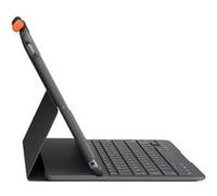 Logitech Clavier et étui Slim Folio – Bluetooth QWERTZ – graphite – iPad 10,2" (7e/8e/9e gen.)
