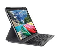 Logitech Slim Folio Pro - Clavier et étui - rétroéclairé - sans fil - Bluetooth - QWERTY - Italien - pour Apple 11-inch iPad Pro (1ère génération)