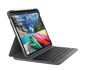 Logitech Slim Folio Pro Clavier pour téléphones Portables AZERTY Suisse Graphite Bluetooth