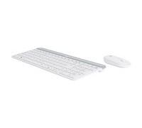 Logitech Slim Wireless Combo MK470 - ensemble clavier et souris - Français - blanc cassé Périphérique d'entrée
