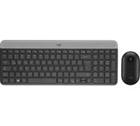 Logitech Slim Wireless Combo MK470 - Ensemble clavier et souris - sans fil - 2.4 GHz - German QWERTZ - Graphite