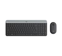 Logitech 920-009190 clavier Souris incluse Universel RF sans fil AZERTY Français Graphite