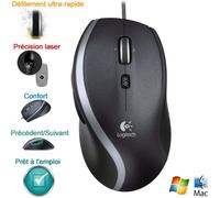 Logitech souris filaire laser - M500
