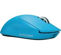 Logitech Souris gamer sans fil G PRO X SUPERLIGHT 2 LIGHTSPEED 44000 DPI Cyan Édition limitée