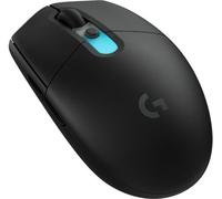 Logitech G G305 X SUPERLIGHT - Souris - optique - 6 boutons - sans fil, filaire - 2.4 GHz, Bluetooth, USB-C - récepteur USB Logitech LIGHTSPEED - noir