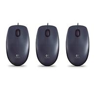 Logitech Souris M90 – optique filaire USB, 3 boutons, 1000 DPI – Noir