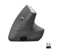 Logitech MX Vertical Advanced Ergonimic souris RF Sans fil + Bluetooth Optique 4000 DPI Droitier Noir ( 910-005448 )