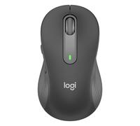 Logitech Souris sans fils droitier Signature M650 L - 5 boutons - Bluetooth + Récepteur USB-A Logi Bolt - Gris